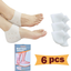 Heel Cups, Plantar Fasciitis Inserts, Heel Pads Cushion (3 Pairs) Great for Heel Pain, Heal Dry Cracked Heels, Achilles Tendinitis, for Men & Women.(Gel Heel Cups)