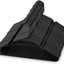 Sharpty Plastic Clothing Notched Hangers Ideal for Everyday Standard Use, (Black, 50 Pack)
