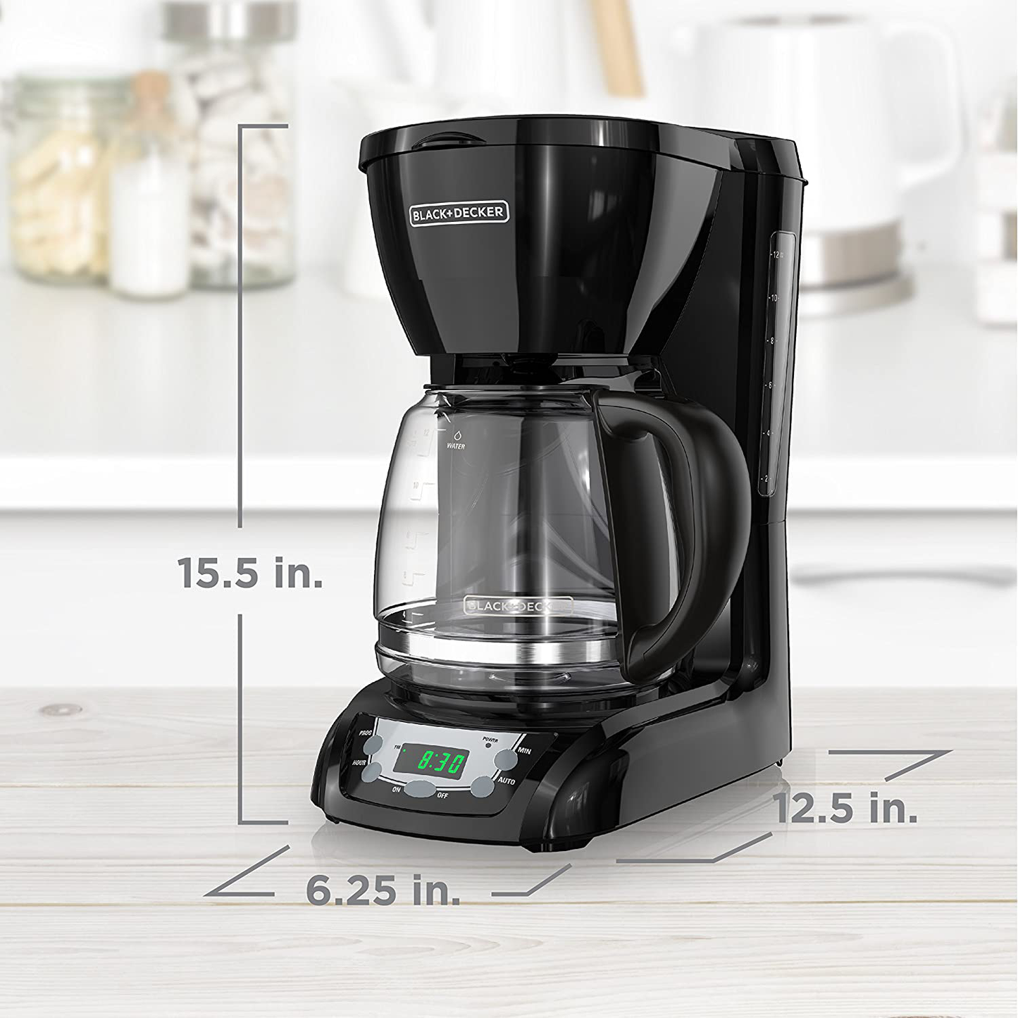 Black+Decker DLX1050B 12-Cup Programmable Coffeemaker