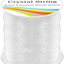 Paxcoo 0.8mm Elastic String, Stretchy Bracelet String Crystal String Bead Cord for Bracelet, Beading and Jewelry Making (120m)