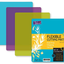Flexible Plastic Cutting Board Mats set, Colorful Kitchen Cutting Board Set of 3 Colored Mats