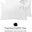 SensorPEDIC Embossed SensoSoft Jumbo Bed Pillow, 1 Count (Pack of 1), White