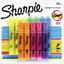 Sharpie Tank Highlighters Assorted Fluorescent Colors | Chisel Tip Highlighter Pens, 12 Count