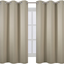 LEMOMO Red Thermal Blackout Curtains/52 x 72 Inch/Set of 2 Panels Room Darkening Curtains for Bedroom