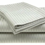 Deluxe Hotel , 400 Thread Count 100% Cotton Sateen Dobby Stripe Bed Sheet Set