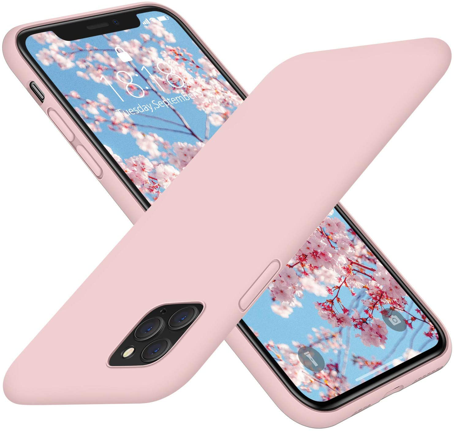 Full Covered Silicone Cover with Honeycomb Grid Cushion Compatible for iPhone 11 Pro 5.8"