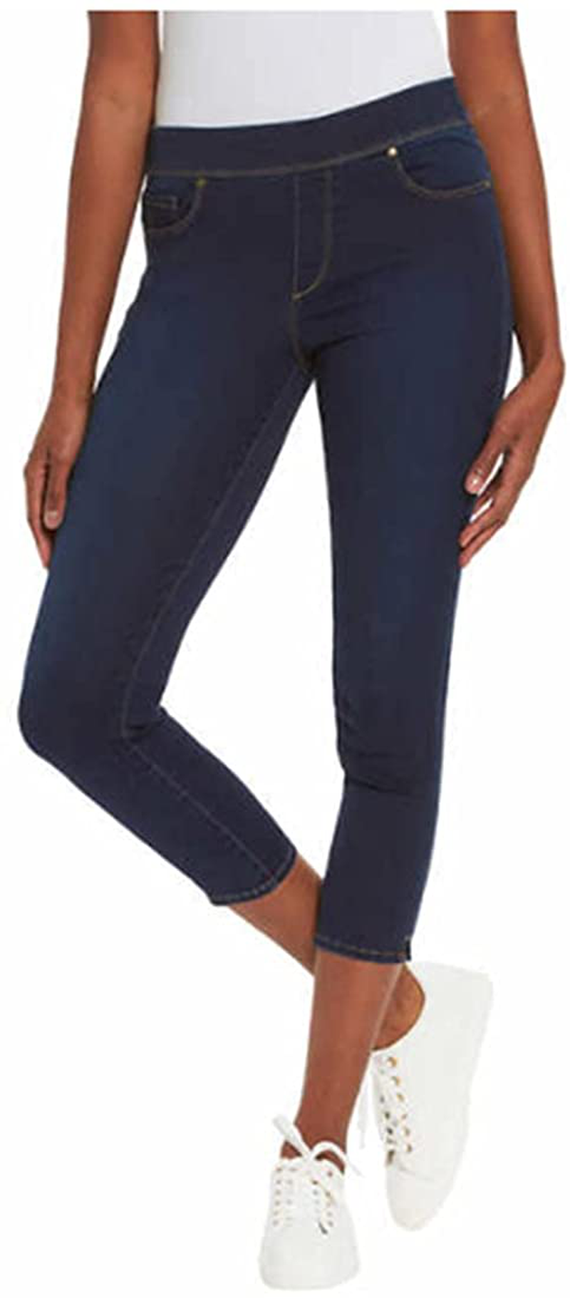 Gloria Vanderbilt Women's Pull-On Crop Pant