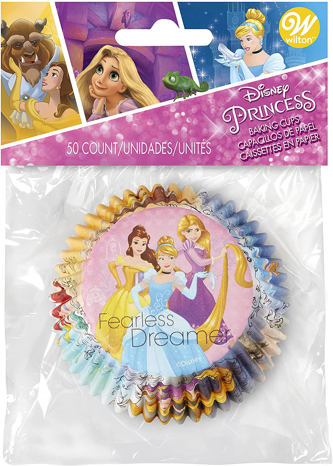 Wilton Disney Princess Standard Baking Liners, Assorted