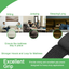 TEUVO Non Slip Mattress Pad, Keep Mattress in Place for a Great Night’s Sleep, Premium Hook and Loop Tape with Adhesive for Mattresses with Smooth Surfaces, DIY 11 cm Wide and 2 M Long