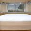 AB Lifestyles RV Short Queen 60x75 Quilted Mattress Pad Cover. Fitted Sheet Style. for RV, Camper. Made in The USA