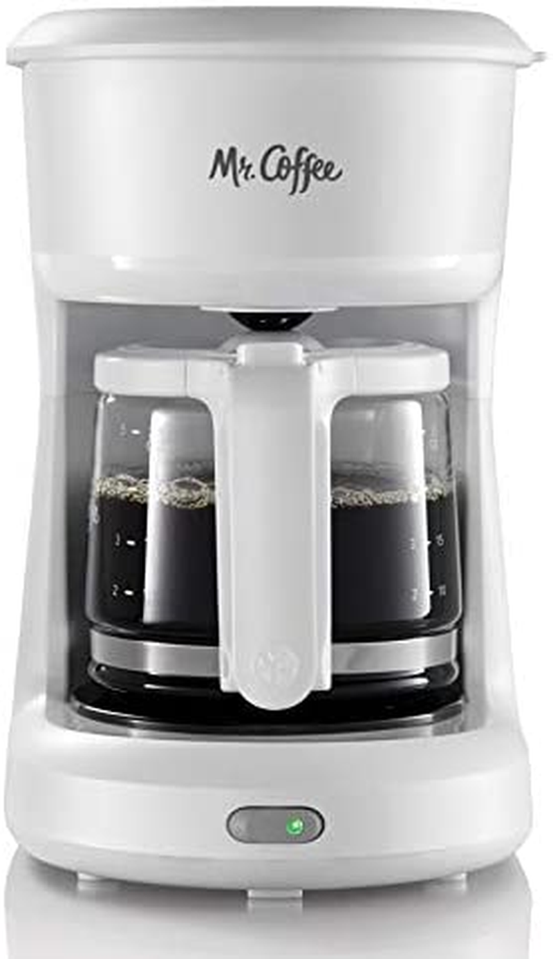 Mr. Coffee 2129512, 5-Cup Mini Brew Switch Coffee Maker, Black