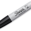 Sharpie 38264PP Permanent Markers, Chisel Tip, Black, 4 Count