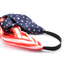 American Flag Red White Blue Patriotic Bandana for Women 4Th of July Decorations (Rabbit Ears), 1 Count (Pack of 1)