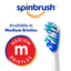 ARM & HAMMER Spinbrush PRO+ Deep Clean REFILLs– Spinbrush Battery Powered Toothbrush Removes 100% More Plaque- Soft Bristles -Two Replacement Heads
