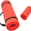 All-Purpose 1/2-Inch Extra Thick High Density Anti-Tear Exercise Yoga Mat and Knee Pad with Carrying Strap