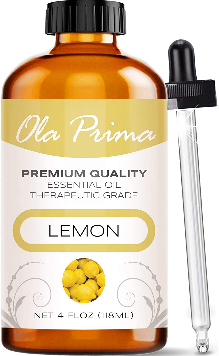 Ola Prima 16Oz - Premium Quality Peppermint Essential Oil (16 Ounce Bottle) Therapeutic Grade Peppermint Oil