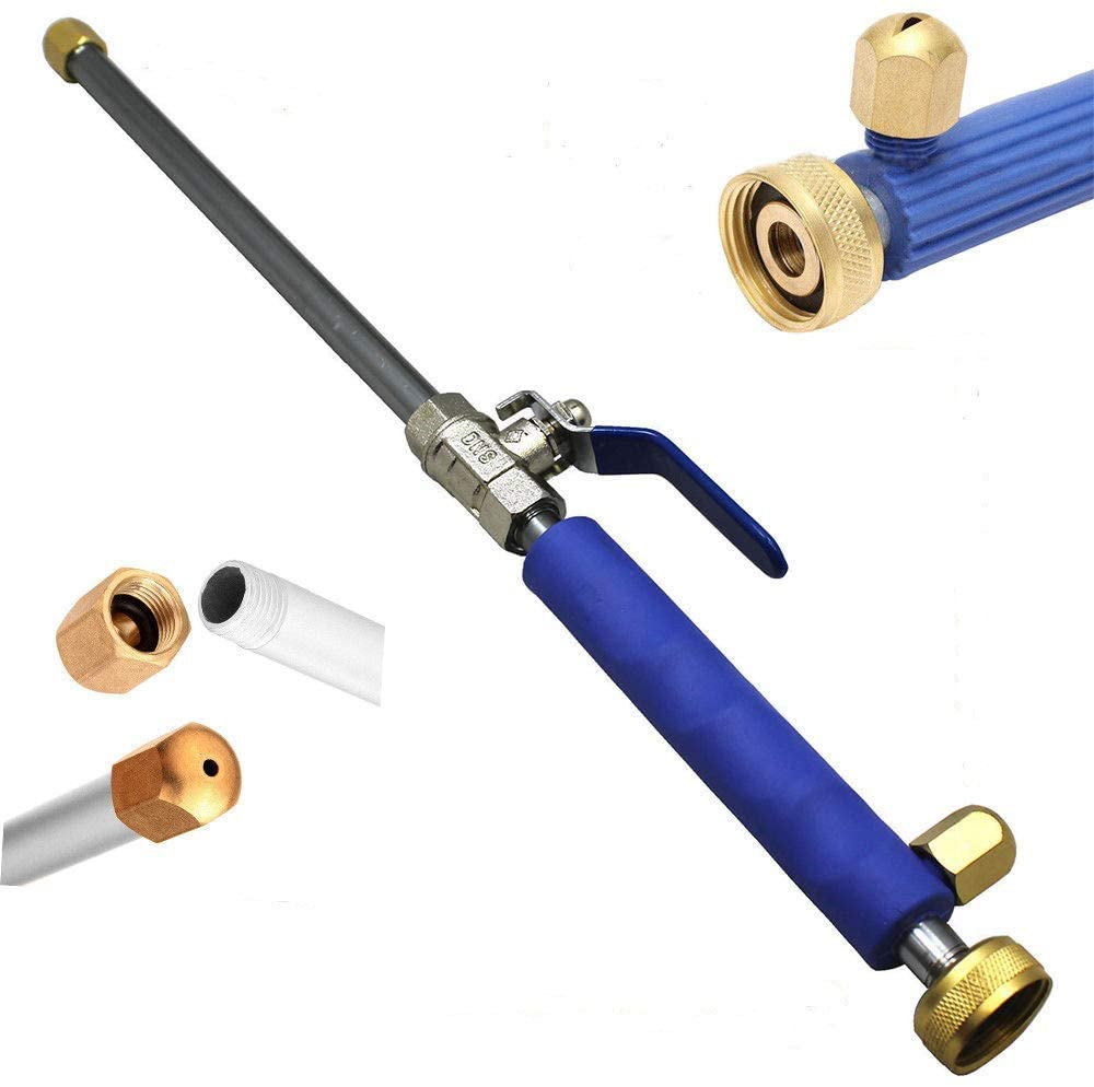 Magic High Pressure Wand | Pressure Power Washer Spray Nozzle | Garden Hose Wand for Car Washing and High Outdoor Window Washing