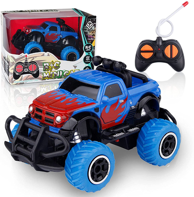 Toys for 3 4 5 6 7 Year Old Boys, Remote Control Car Toys for Kids RC Trucks Toy for Boys Age 3 4 5 6, 1/43 Scale RC Car Toys for 3-7 Year Old Kids, Toddler Toys Birthday Gift for 3-5 Year Old Boys