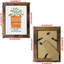 8x10 Picture Frame Rustic Brown Frames Fits 8 by 10 Inch Prints Wall Tabletop Display, 7 Pack