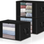 3-Pack Clothes Storage,Foldable Blanket Storage Bags,Storage Containers for Organizing, Clothing, Bedroom, Comforter, Closet, Dorm, Sweater, Quilts, Organizer