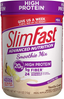 Slimfast Advanced Nutrition High Protein Meal Replacement Smoothie Mix, Vanilla Cream, Weight Loss Powder, 20G of Protein, 12 Servings