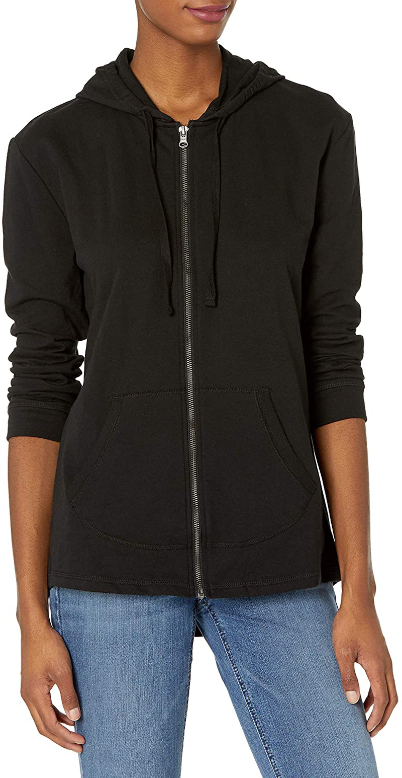 Hanes womens French Terry Full-zip Hoodie