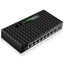 8 Port Gigabit Ethernet Network Switch, 10/100/1000Mbps Network Switch Hub, Desktop Unmanaged Ethernet Splitter, Durable Plastic Casing, Fanless Quiet, Plug and Play