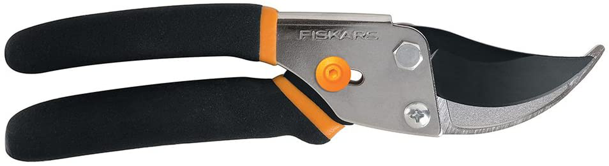 Fiskars 91095935J Steel Pruning Shears Bypass Pruner, 1