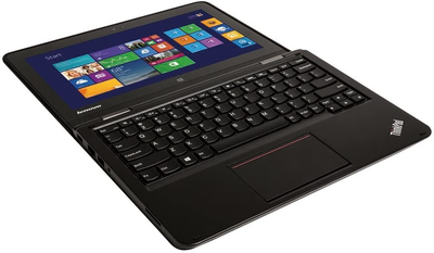 Lenovo 11.6" Thinkpad Yoga 11E Chromebook 20Du, 4 GB RAM, 16 GB SSD, Intel HD Graphics, Black (20DU000AUS) (Renewed)