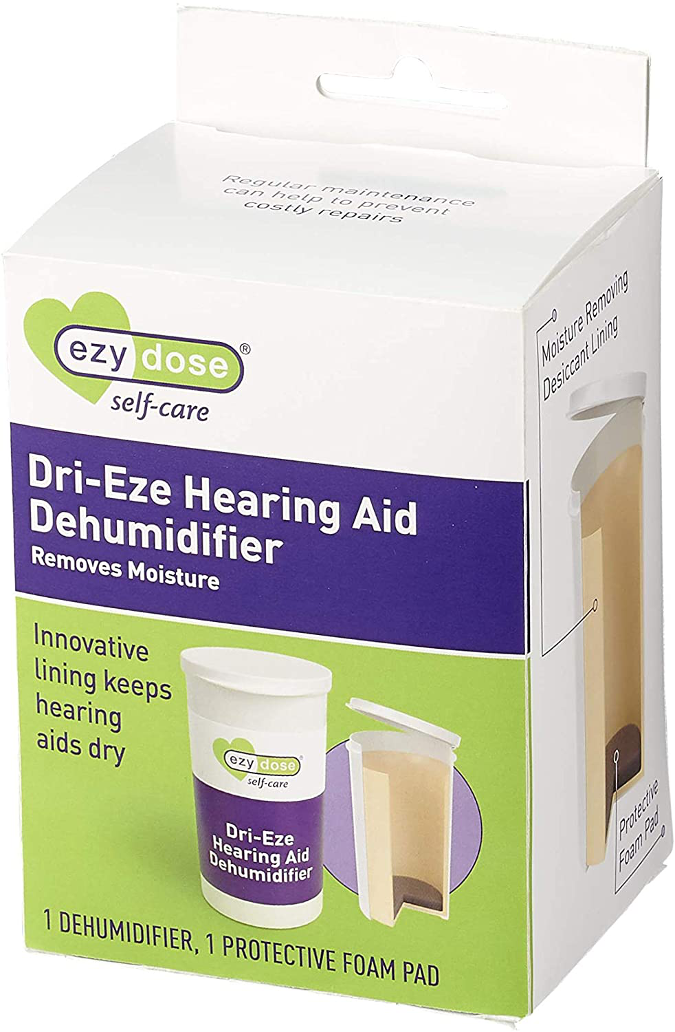 EZY DOSE Hearing Aid Blower | Clears Moisture & Ear Wax | Helps Improve Sound Quality, 1 Count