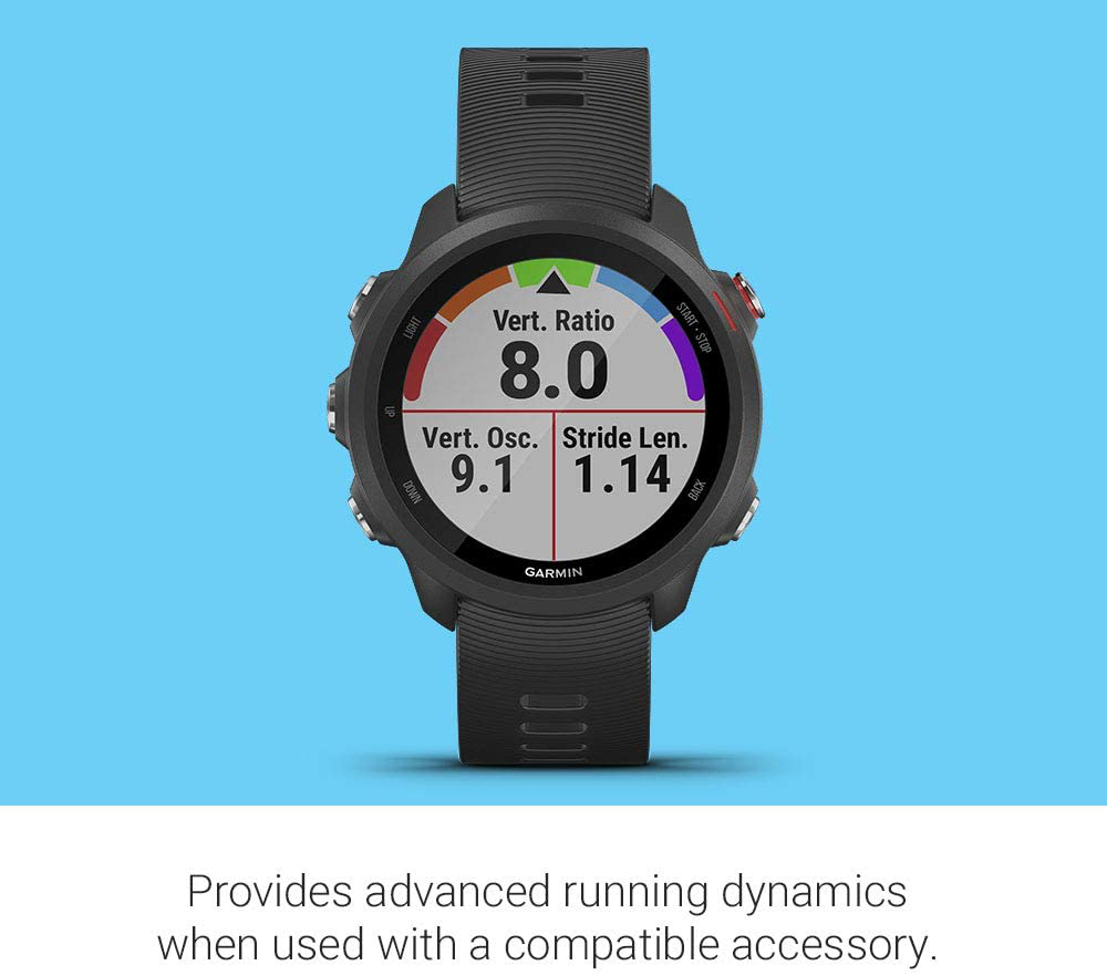 Garmin Forerunner 245 Music, GPS Running Smartwatch with Music and Advanced Dynamics