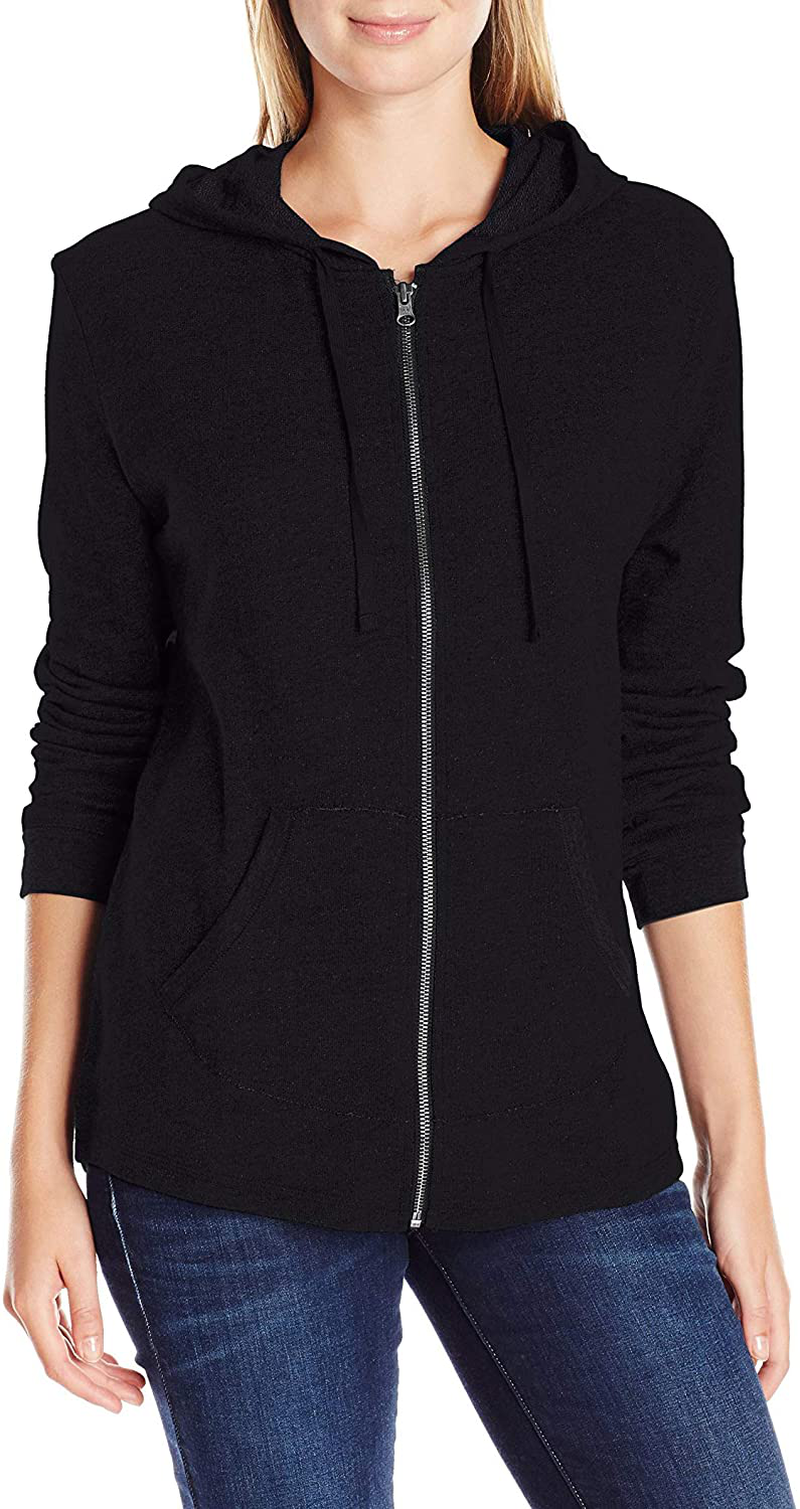 Hanes womens French Terry Full-zip Hoodie