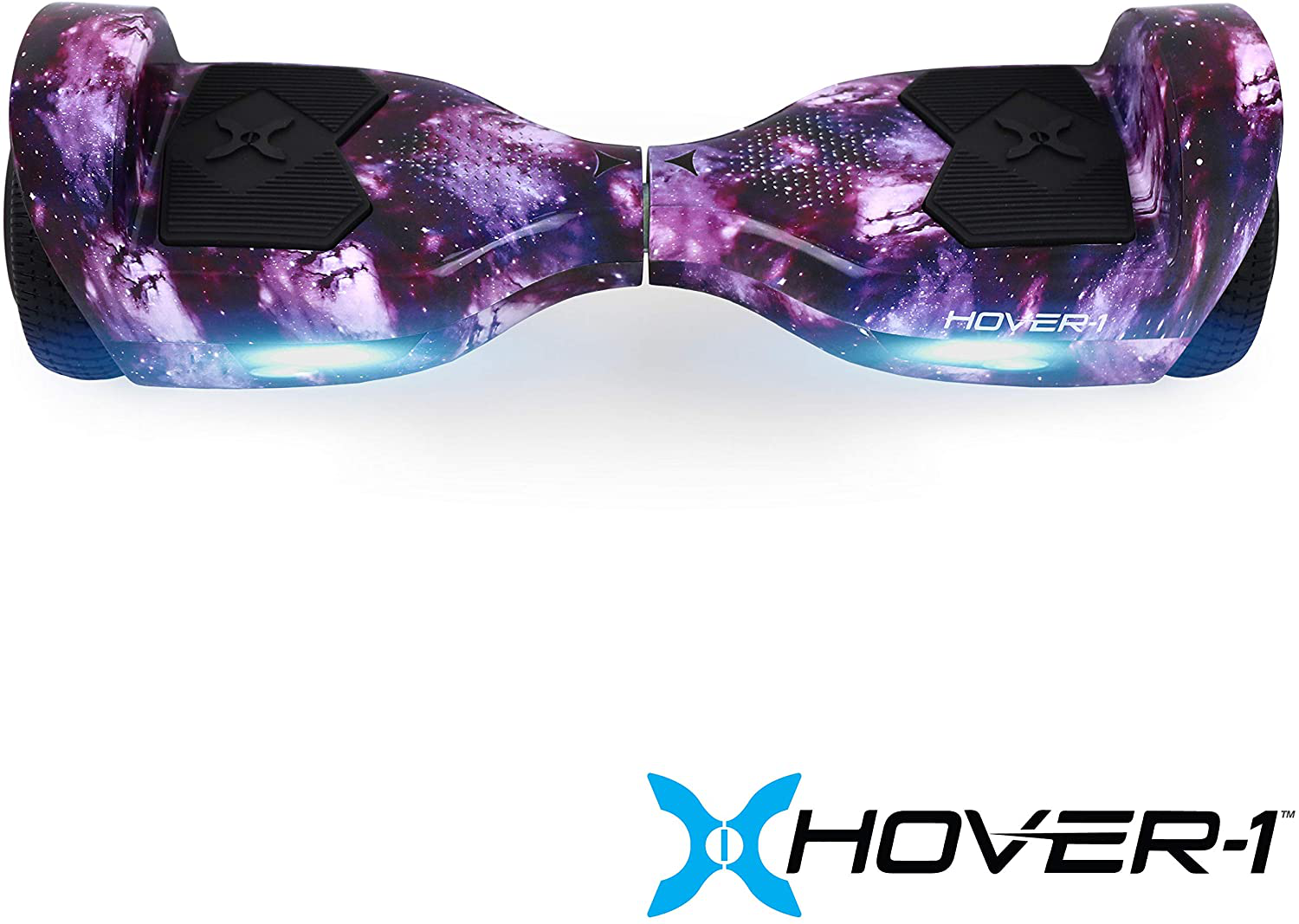 Hover-1 Helix Electric Hoverboard | 7MPH Top Speed, 4 Mile Range, 6HR Full-Charge, Built-In Bluetooth Speaker, Rider Modes: Beginner to Expert, Iridescent