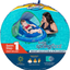 SwimWays Inflatable Infant Baby Spring Swimming Pool Float with Canopy, Blue