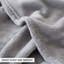 KMUSET Fleece Blanket Throw Size Grey Lightweight Super Soft Cozy Luxury Bed Blanket Microfiber Factory Shop