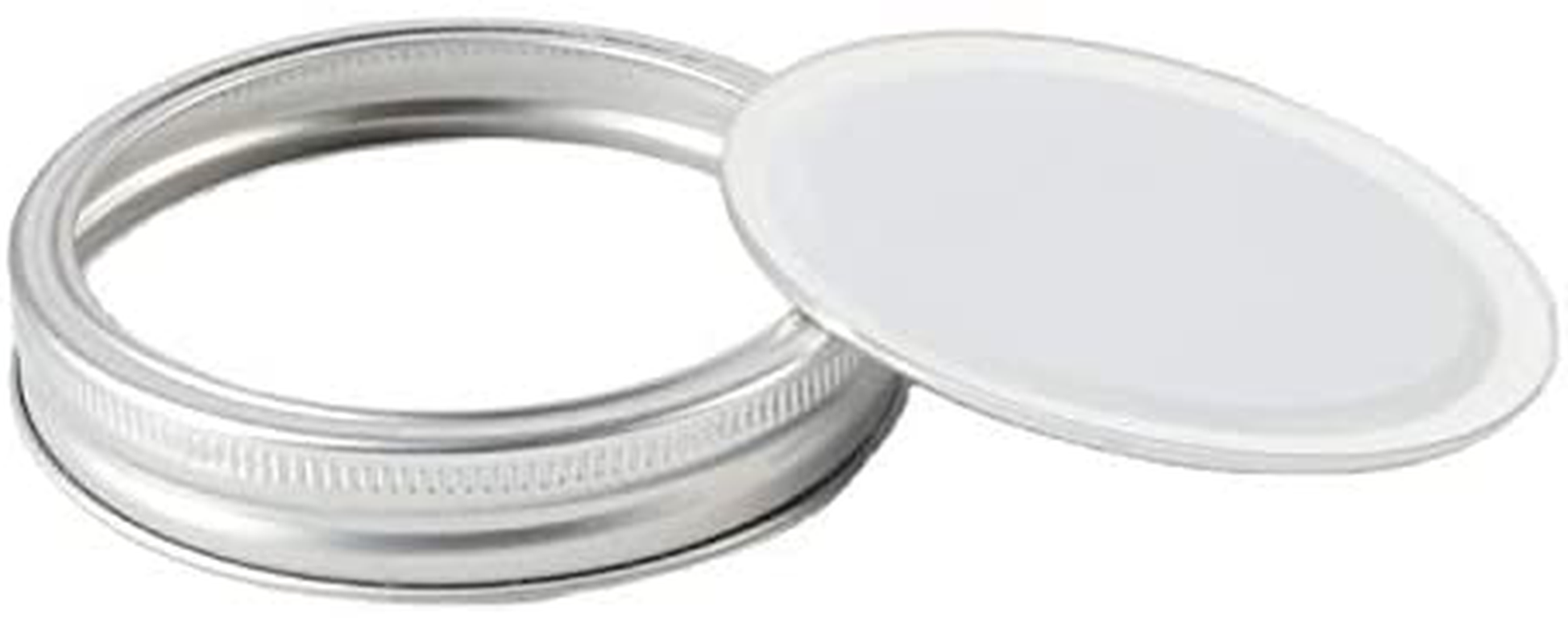 Mason Jar LIDS only, 2-piece ring and top, 16OZ Regular Mouth, packs of 2