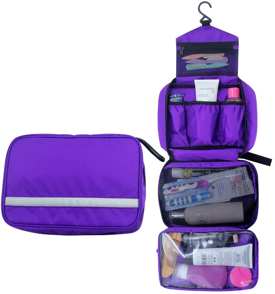 Pouch Toiletry Bags Travel Business Handbag Waterproof Compact Hanging Personal Care Hygiene Purse 