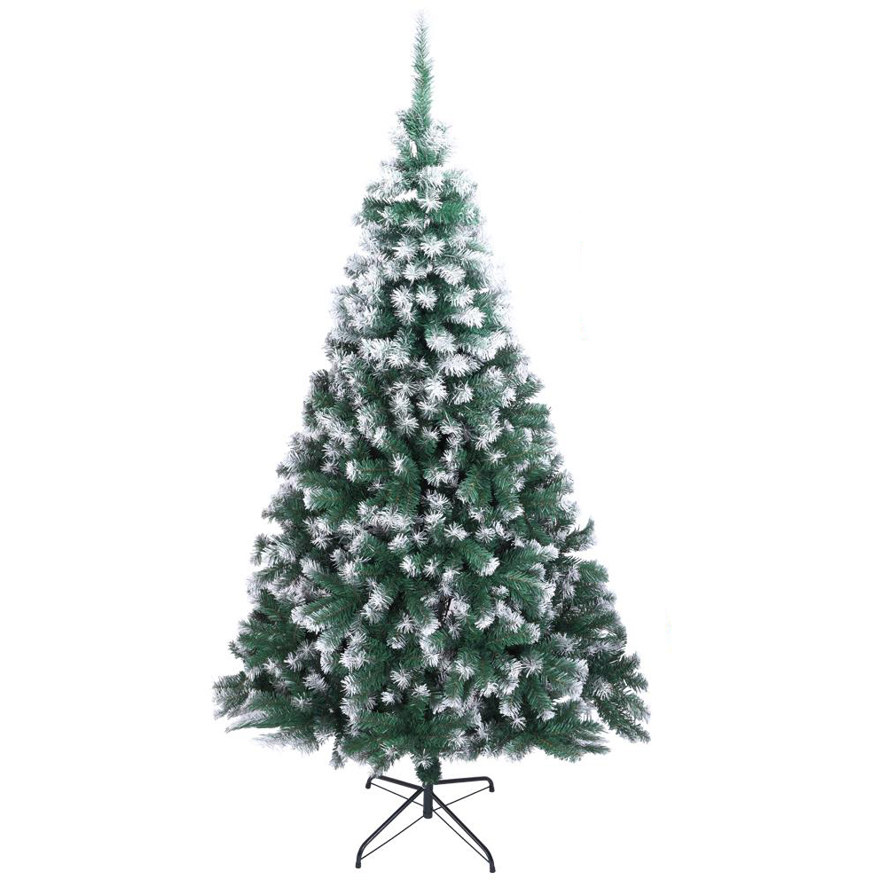 Ktaxon 7FT Christmas Tree, Artificial Fir Flocked Xmas Tree, with 870 Tips
