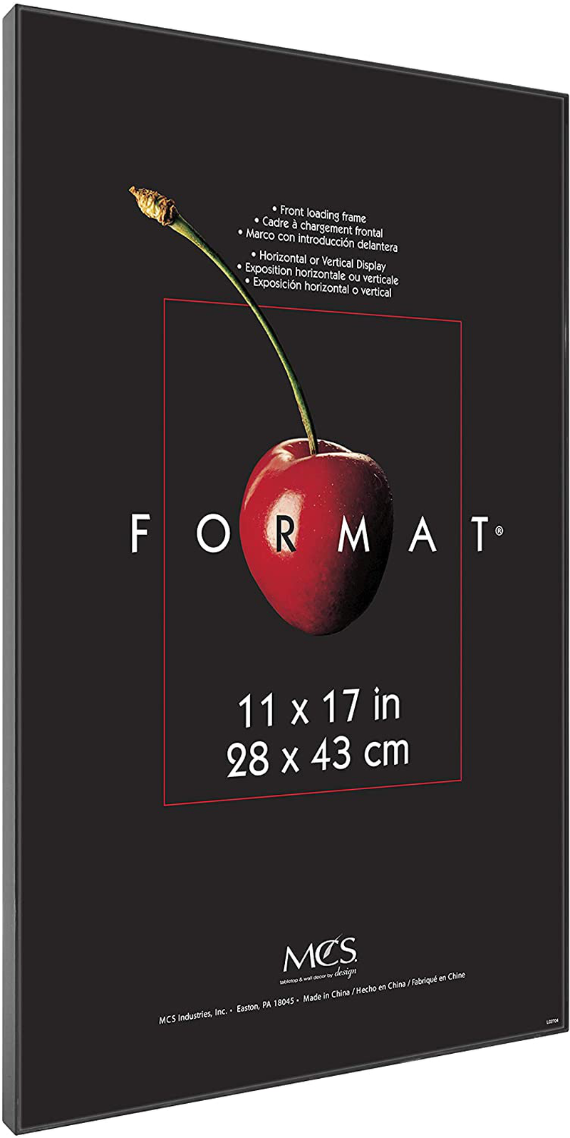 MCS Format Frames, 12 x 12 in, Black