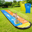 Jambo 20' Extra Long Double Slip Splash and Slide- with 2 Body Boards