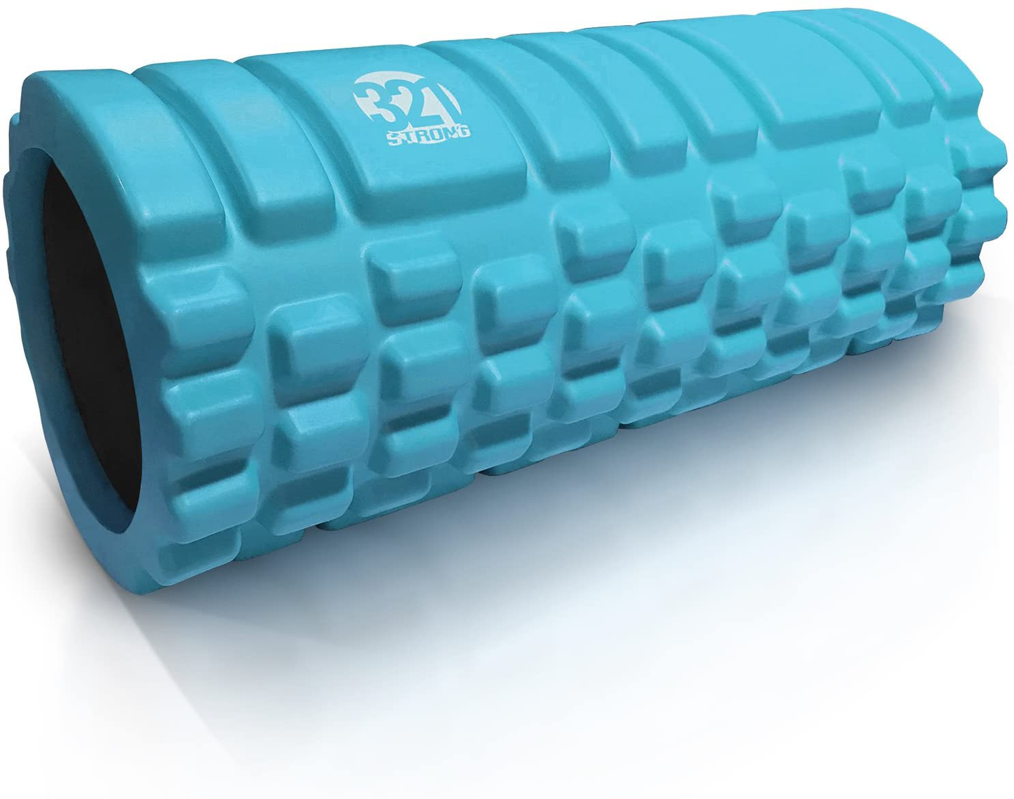 321 STRONG Foam Roller - Medium Density Deep Tissue Massager for Muscle Massage and Myofascial Trigger Point Release, with 4K Ebook