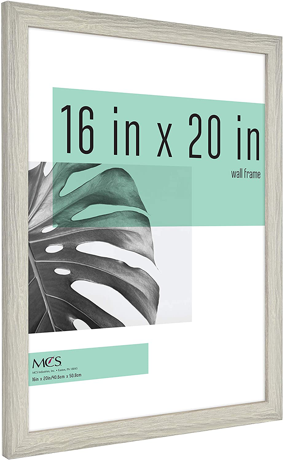 MCS Industries Studio Gallery Frames, 16x20 in, Gray Woodgrain