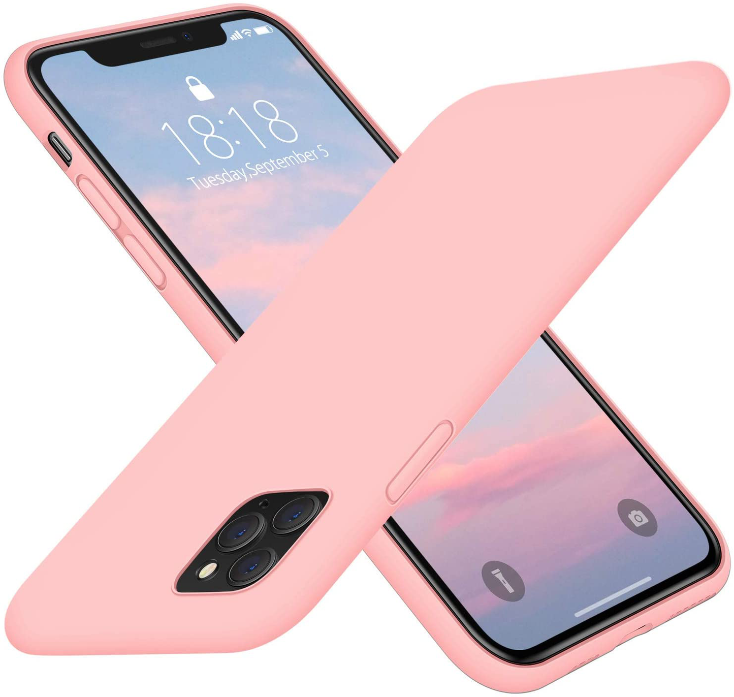 Full Covered Silicone Cover with Honeycomb Grid Cushion Compatible for iPhone 11 Pro 5.8"