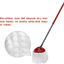 12 Pack Mop Replacement Heads Compatible with Spin Mop, Microfiber Spin Mop Refills, Easy Cleaning Mop Head Replacement