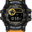 Mens Large Dial Analog Digital Watch Casual Sport Watch Multifunction Military Watch with LED Light