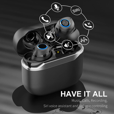 Wireless Earbud, Sudugo Bluetooth Headphones Sports Bluetooth Earbud with Deep Bass, Wireless Earphones In-Ear with Microphone USB-C Charging, IPX7 Waterproof Noise Cancelling Earbud for Running