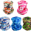 LUOLIIL VOE 5 Pieces Sun UV Protection Face Mask Neck Gaiter Windproof Scarf Sunscreen Breathable for Sport&Outdoor……