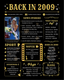 Back in 2009 Birthday Poster - 12th Birthday Decorations for Girls or Boys - 12th Birthday Gifts for Girl or Boy - Teenage Girl Gifts - Centerpieces for Table Decor - [Unframed 8x10] Black