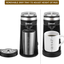 CHULUX Single Serve Coffee Maker with Removable Drip Tray,Green