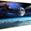 XXMWallArtFC2575 Space View from Earth Space Canvas Wall Art Landscape Modern Decor Canvas Wall Art Painting Decor Abstract Canvas for Living Room Bedroom Kitchen Home and Office Wall Decor